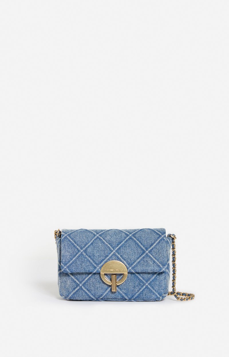 Moyen Sac Moon Denim Coton denim matelass&eacute; VANESSA BRUNO