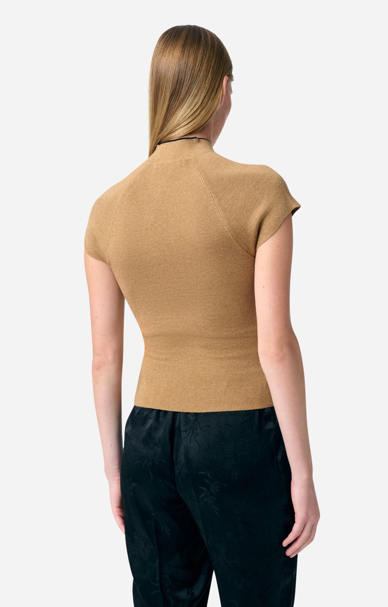 Pull Giulia En coton et laine m&eacute;lang&eacute; VANESSA BRUNO