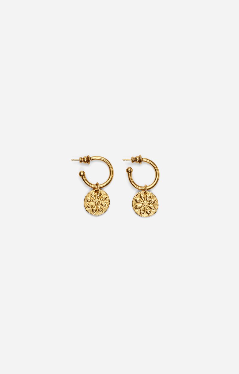 Boucles D'Oreilles Gala En Laiton Dor&eacute; VANESSA BRUNO