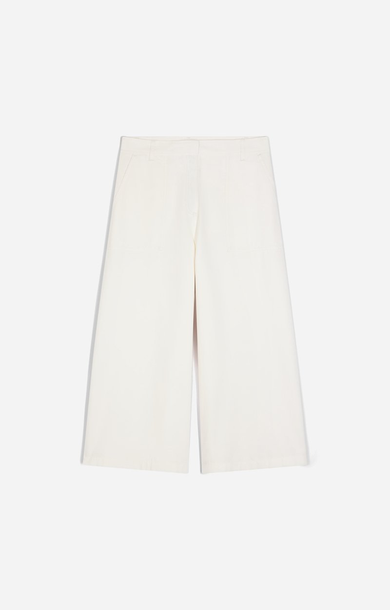 Pantalon Griffon En Coton et Lin M&eacute;lang&eacute; VANESSA BRUNO
