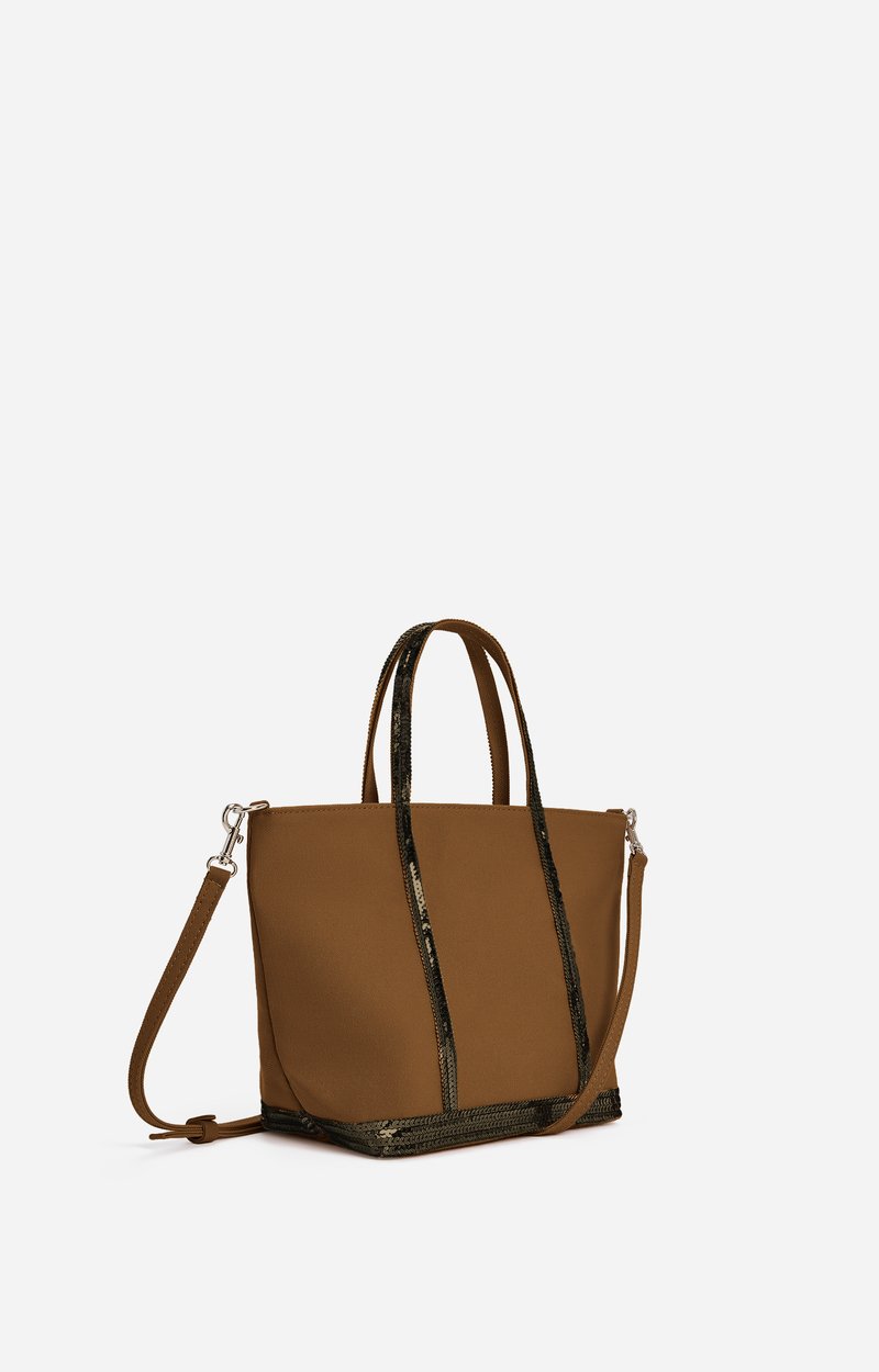 Cabas S Zipp&eacute; En Toile Made In France, Sac Bandouli&egrave;re VANESSA BRUNO