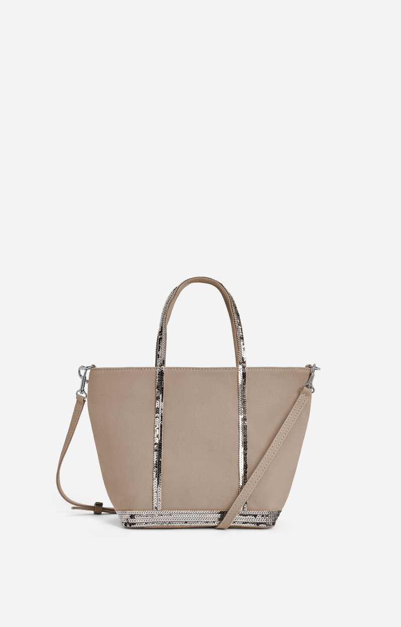 Cabas S Zipp&eacute; En Toile Made In France, Sac Bandouli&egrave;re VANESSA BRUNO