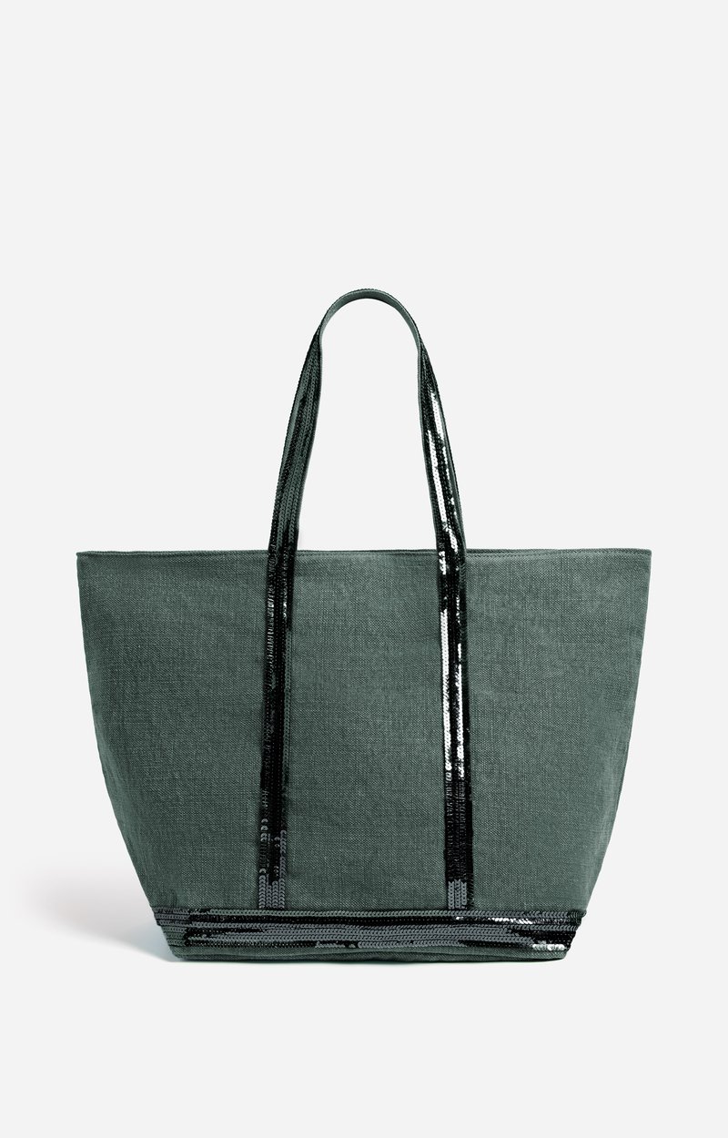 Cabas L Zipp&eacute; En Lin Made In France, Port&eacute; &eacute;paule VANESSA BRUNO