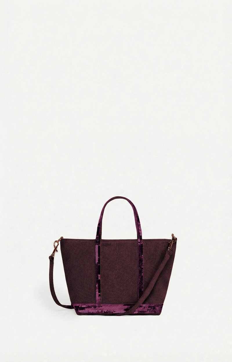 Cabas XS Zipp&eacute; En Lin Made In France, Sac Bandouli&egrave;re VANESSA BRUNO
