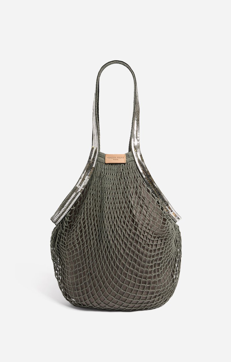 Sac Filet Coton biologique, Sequins, Doubl&eacute; VANESSA BRUNO