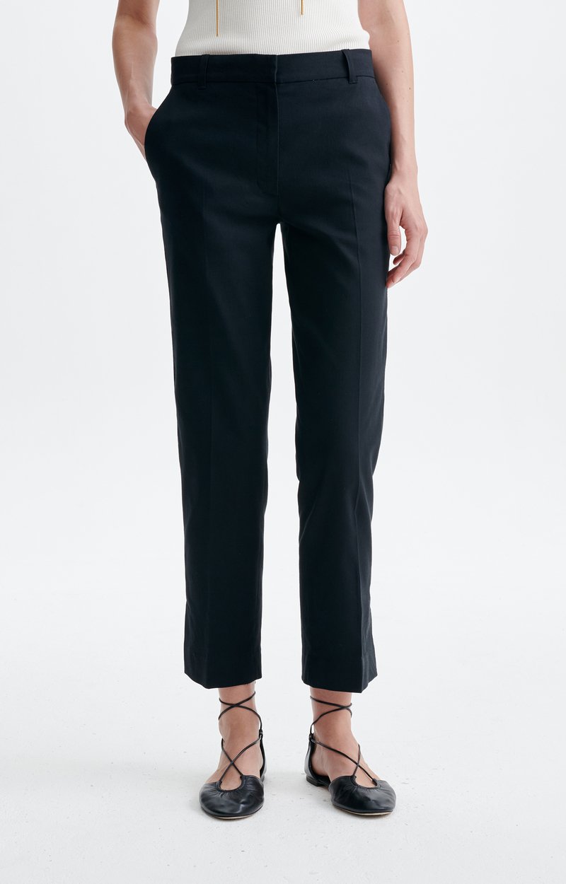 Pantalon droit Gandiel Lin et coton, taille haute, coupe droite VANESSA BRUNO