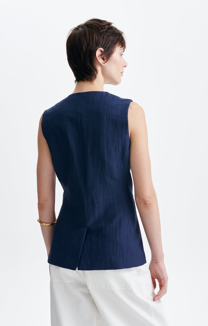 Veste Sans Manches Harry Coton structur&eacute;, sans manches VANESSA BRUNO