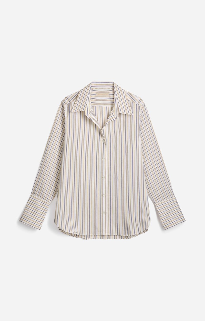 Chemise Ray&eacute;e Esti 100% coton, ray&eacute; multicolore, oversize VANESSA BRUNO