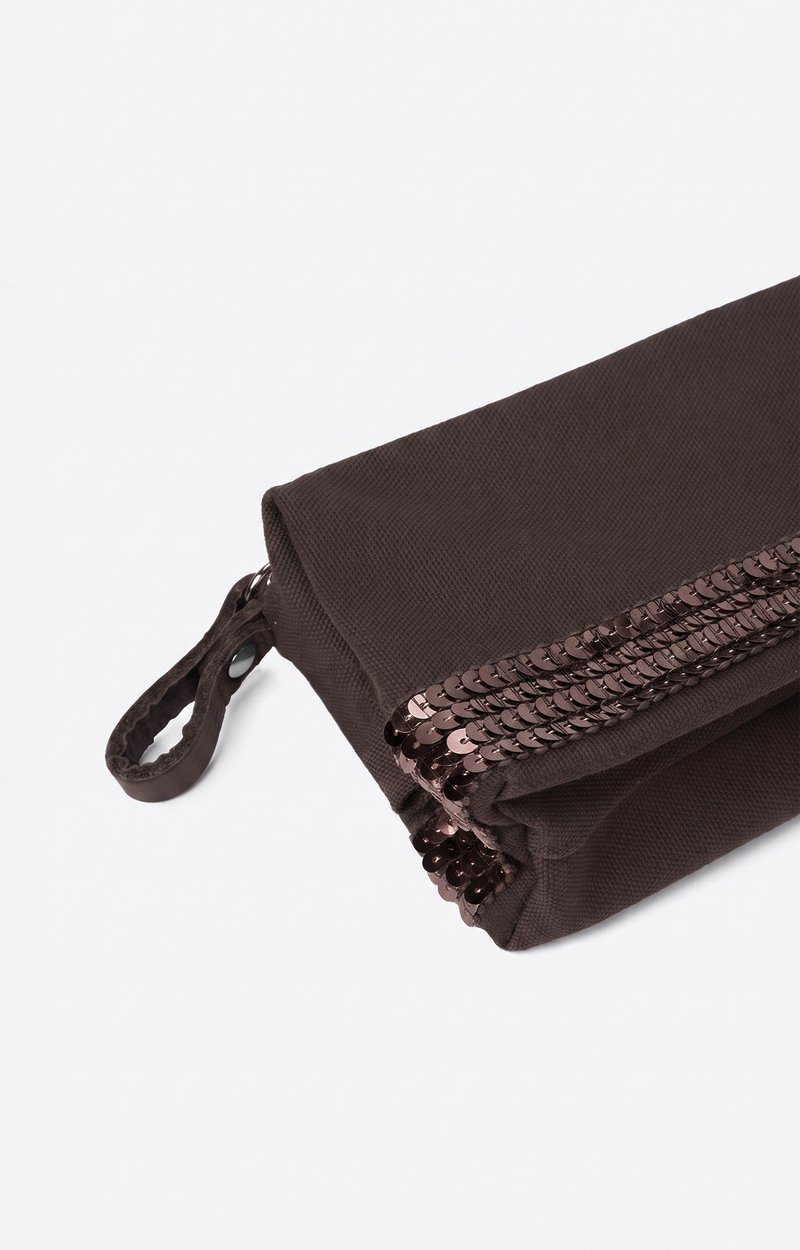 Trousse &Eacute;colier En Toile Trousse en toile & sequins VANESSA BRUNO