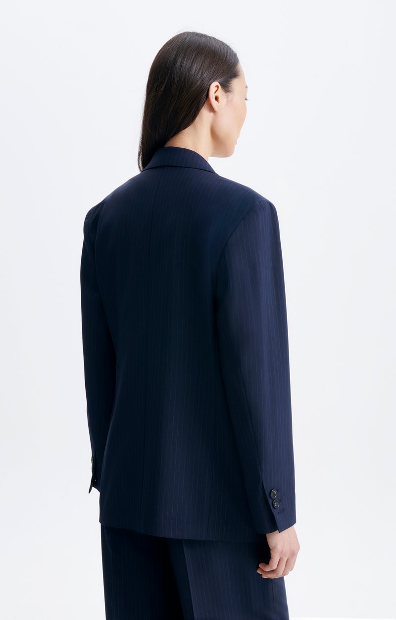 Veste Caline Veste tailleur en flanelle, coloris marine VANESSA BRUNO