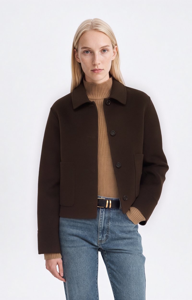 Veste Henri Veste courte en laine double face VANESSA BRUNO