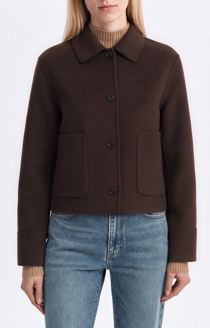 Veste Henri Veste courte en laine double face VANESSA BRUNO