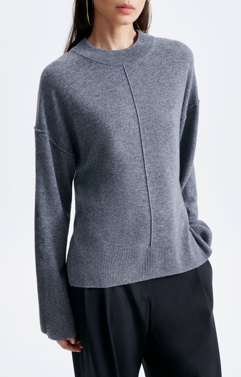 Pull Hatis Pull col rond, couture milieu devant VANESSA BRUNO
