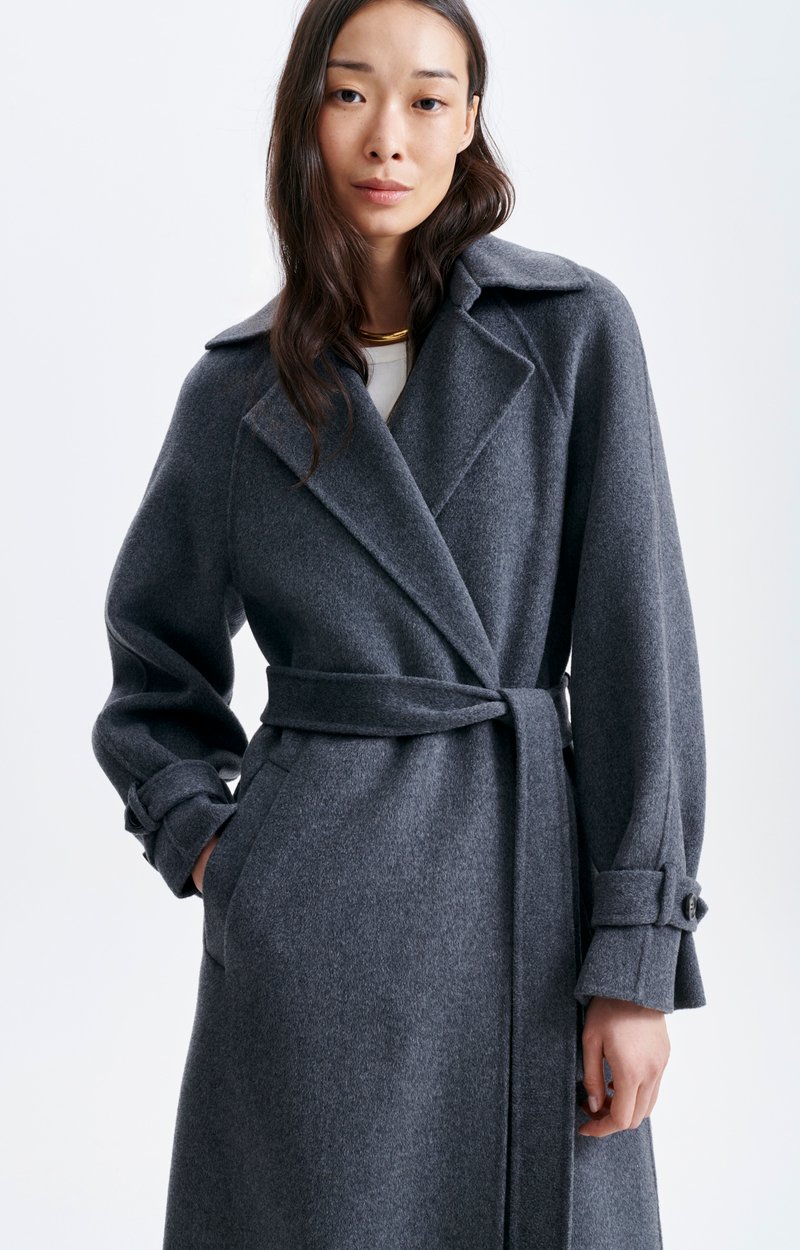 Manteau Faro Manteau long portefeuille en laine VANESSA BRUNO