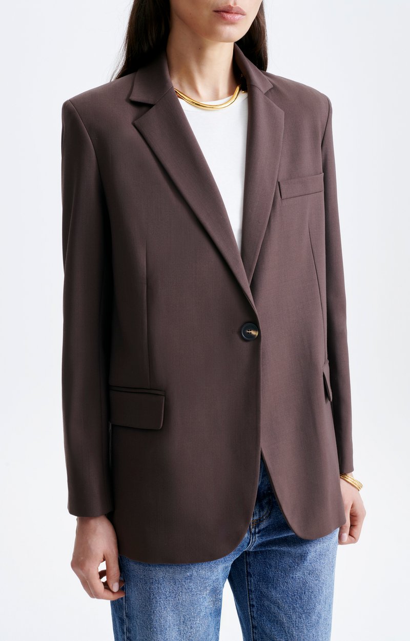 Veste Hilia Veste de tailleur en laine m&eacute;lang&eacute;e VANESSA BRUNO