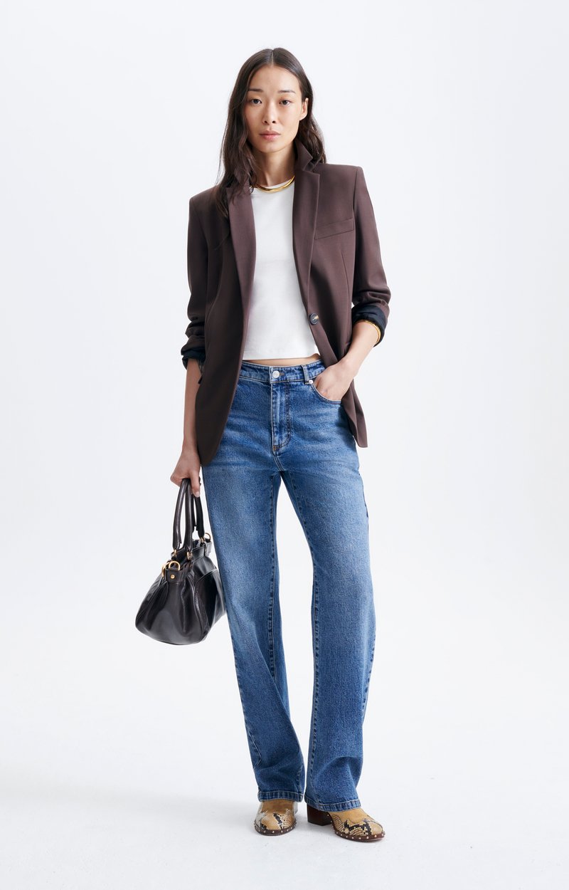 Veste Hilia Veste de tailleur en laine m&eacute;lang&eacute;e VANESSA BRUNO