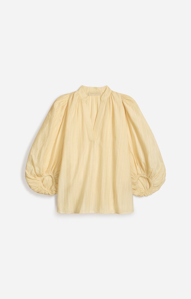 Blouse Bell Blouse boh&egrave;me en coton VANESSA BRUNO