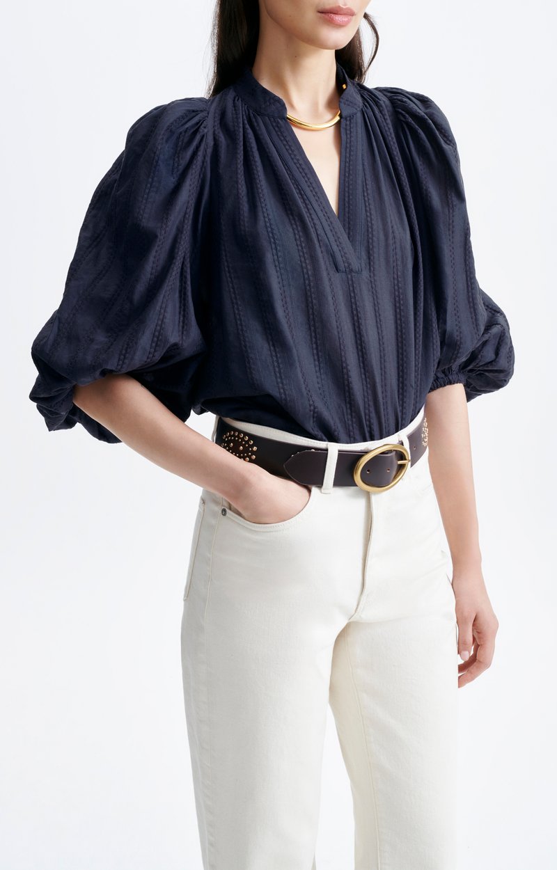 Blouse Bell Blouse boh&egrave;me en coton VANESSA BRUNO