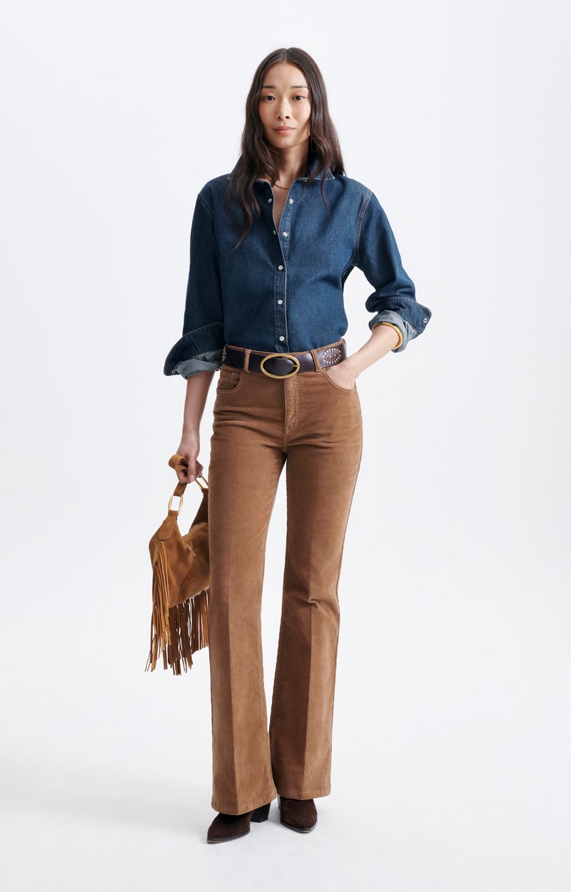 Chemise Gigi Chemise en denim de coton VANESSA BRUNO