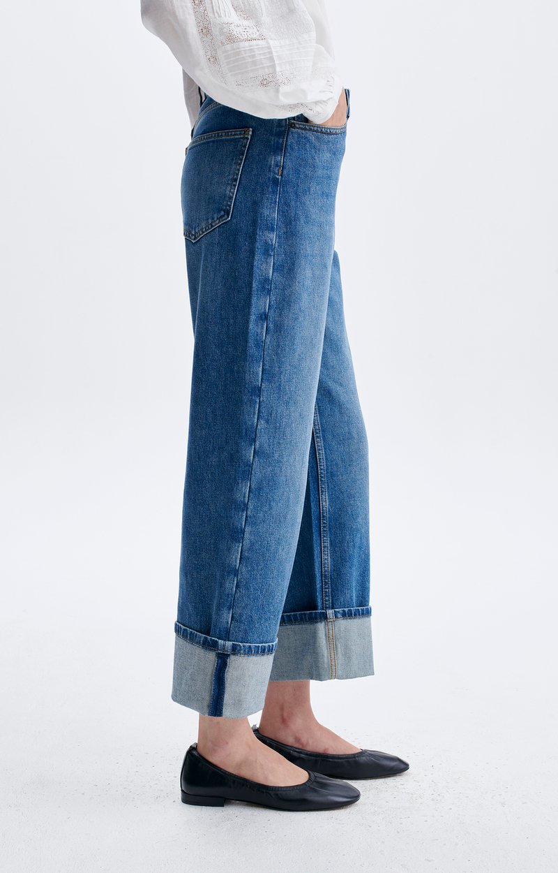 Jean Geronimo Jean cropped droit en coton biologique VANESSA BRUNO