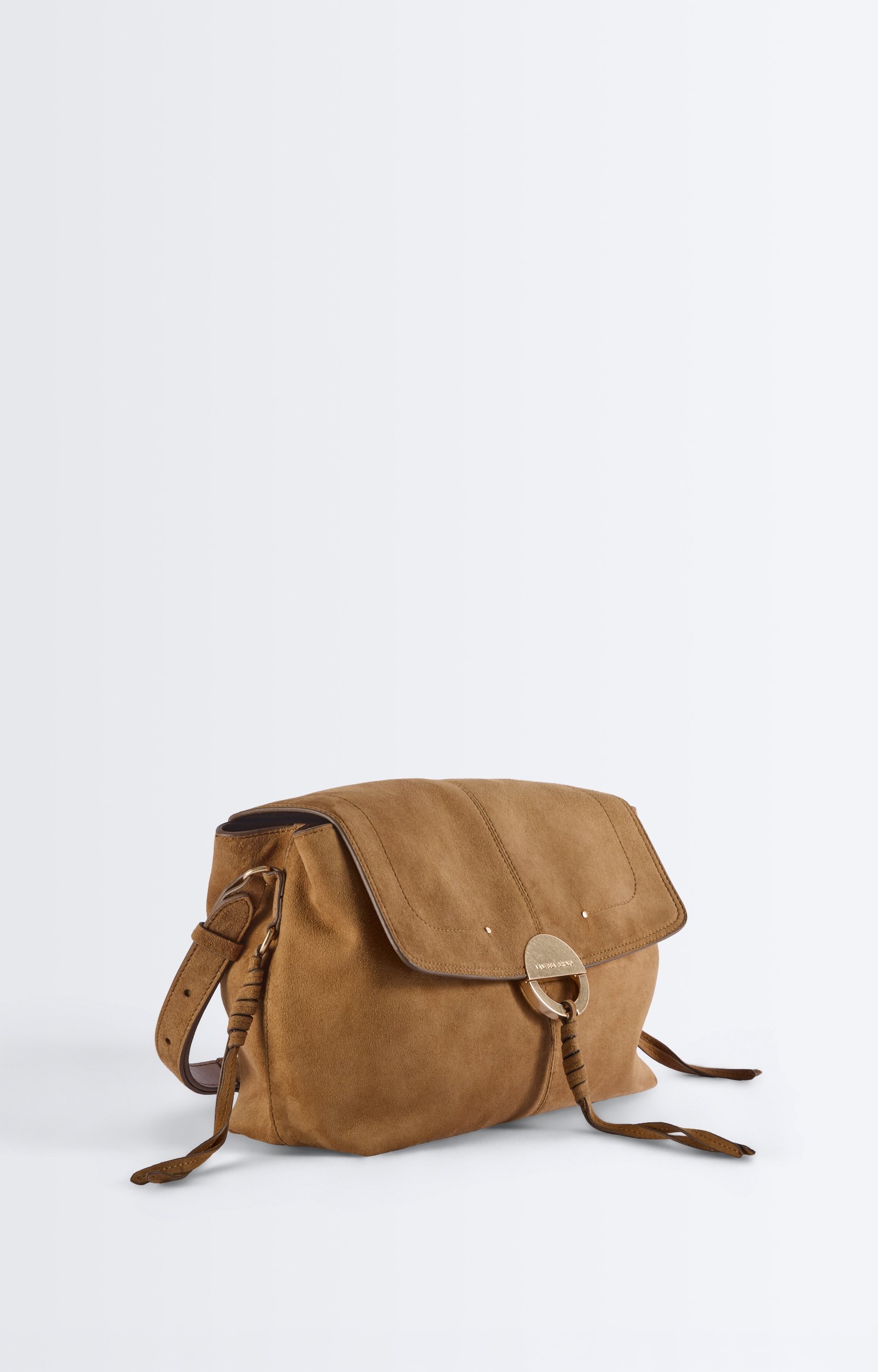 Grand Sac Othilia En Cuir Sac bandouli&egrave;re en cuir de ch&egrave;vre, grand format VANESSA BRUNO