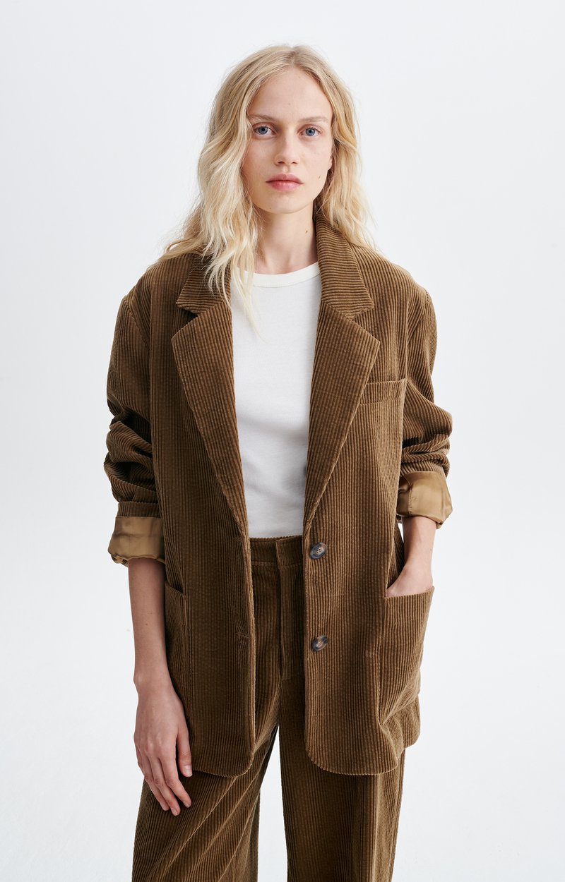Veste Heo Veste tailleur en velours c&ocirc;tel&eacute; VANESSA BRUNO
