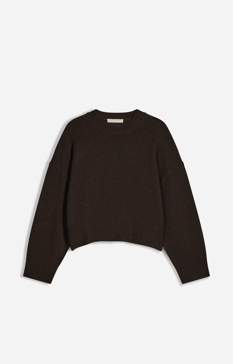 Pull Hinde Pull col rond m&eacute;rinos et yak VANESSA BRUNO
