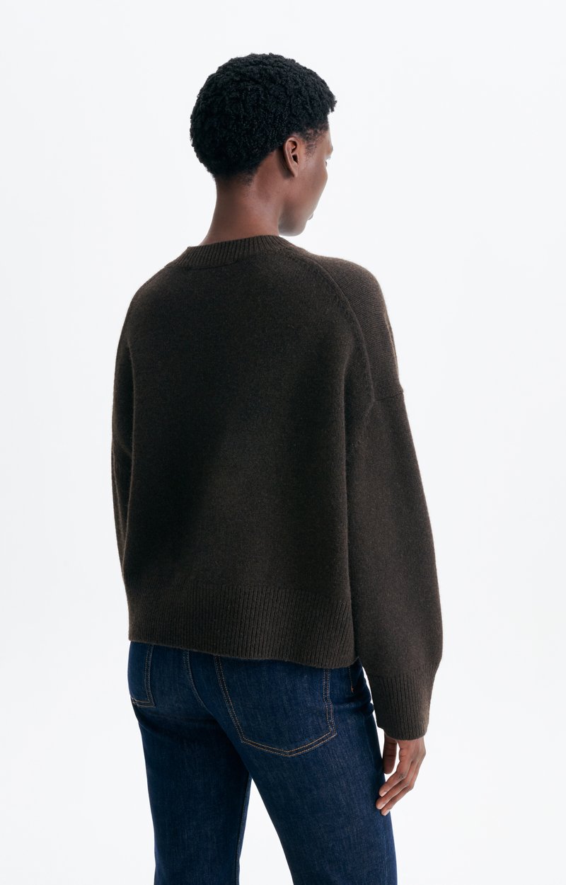 Pull Hinde Pull col rond m&eacute;rinos et yak VANESSA BRUNO
