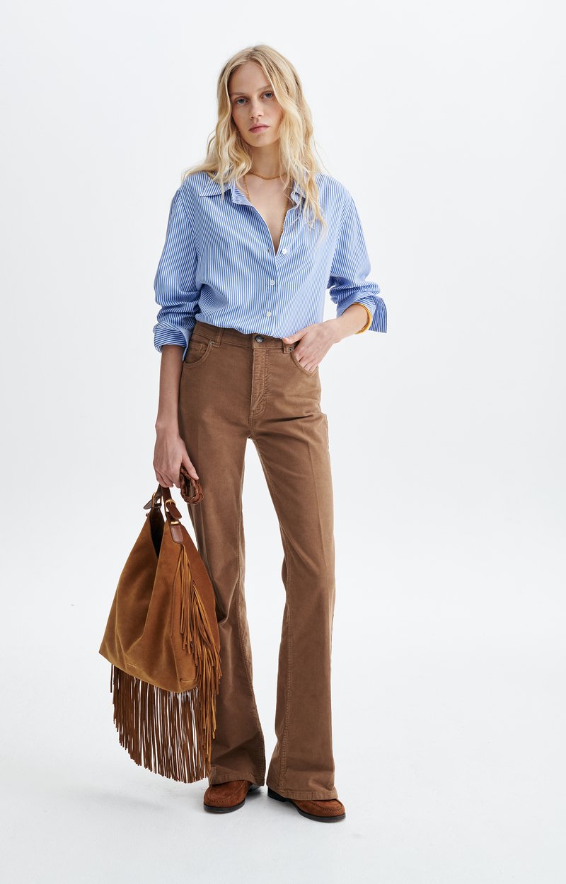 Chemise Esti Chemise ray&eacute;e en viscose m&eacute;lang&eacute;e VANESSA BRUNO