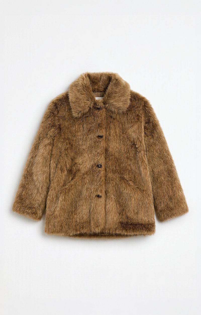 Manteau Fileas Manteau court en fausse fourrure VANESSA BRUNO