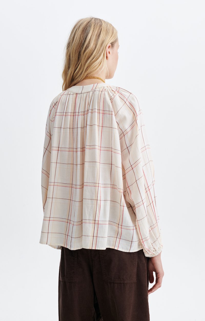 Blouse Edme Blouse en coton &agrave; carreaux VANESSA BRUNO