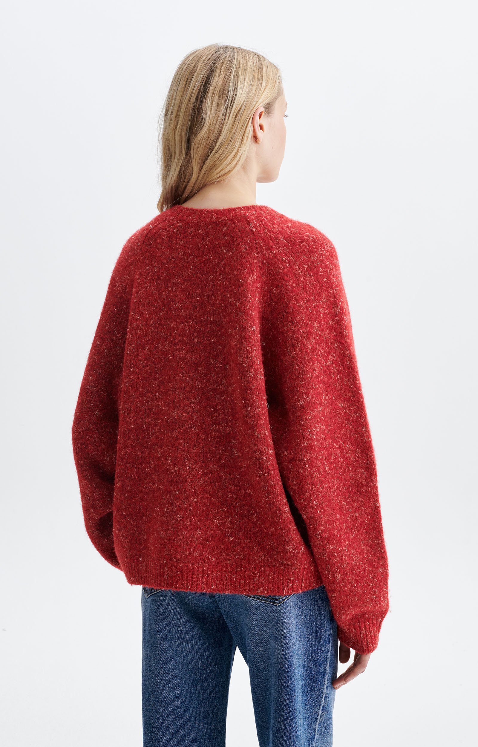 Pull Haig Pull col rond en maille bross&eacute;e VANESSA BRUNO