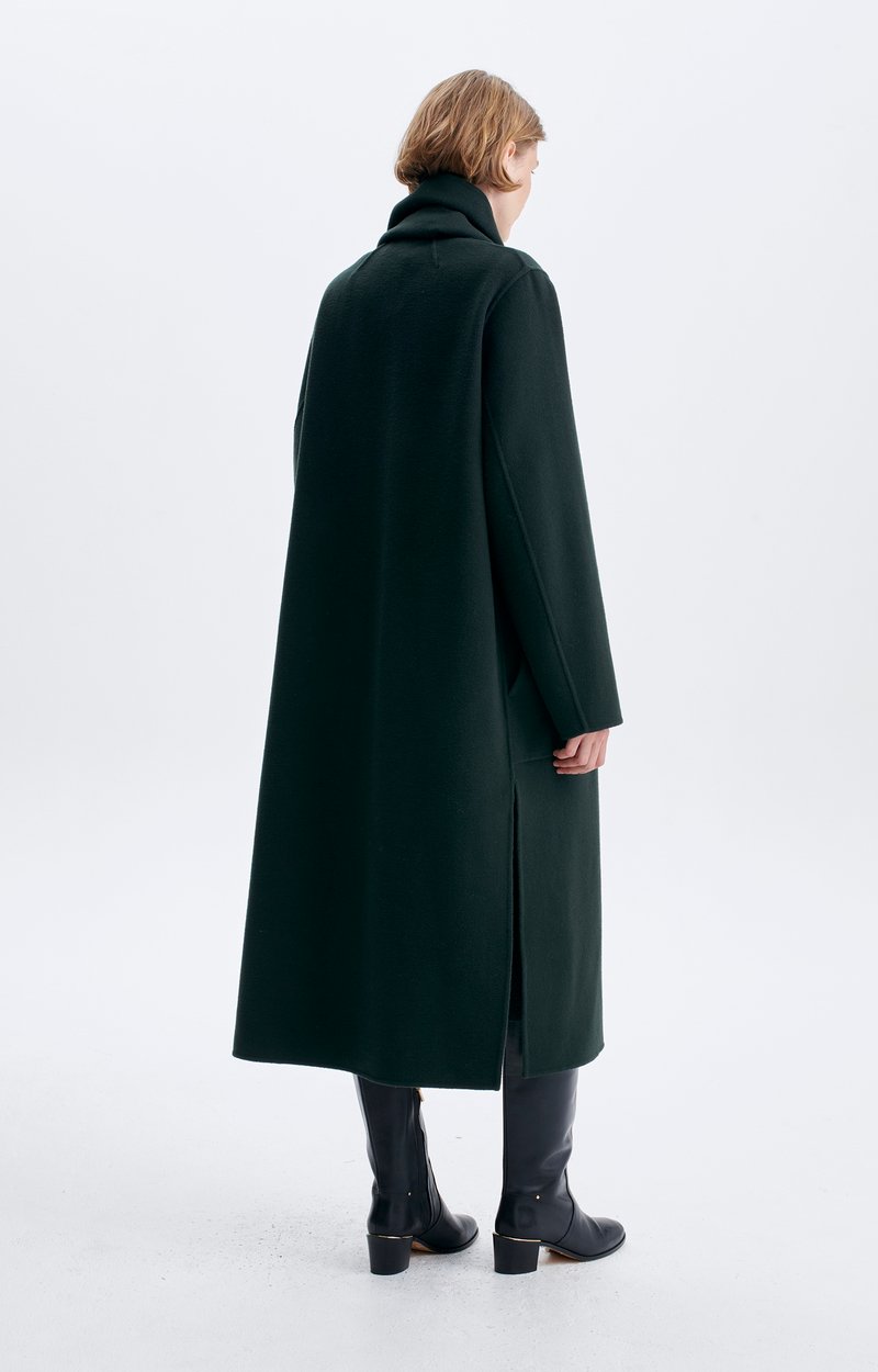 Manteau Valeran Manteau long en laine double face, &eacute;charpe amovible VANESSA BRUNO