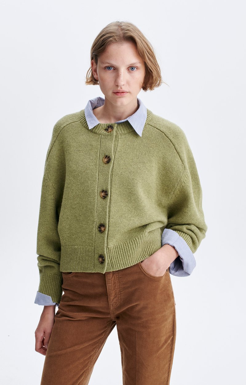 Gilet Giverny Gilet boutonn&eacute; en laine et yak VANESSA BRUNO