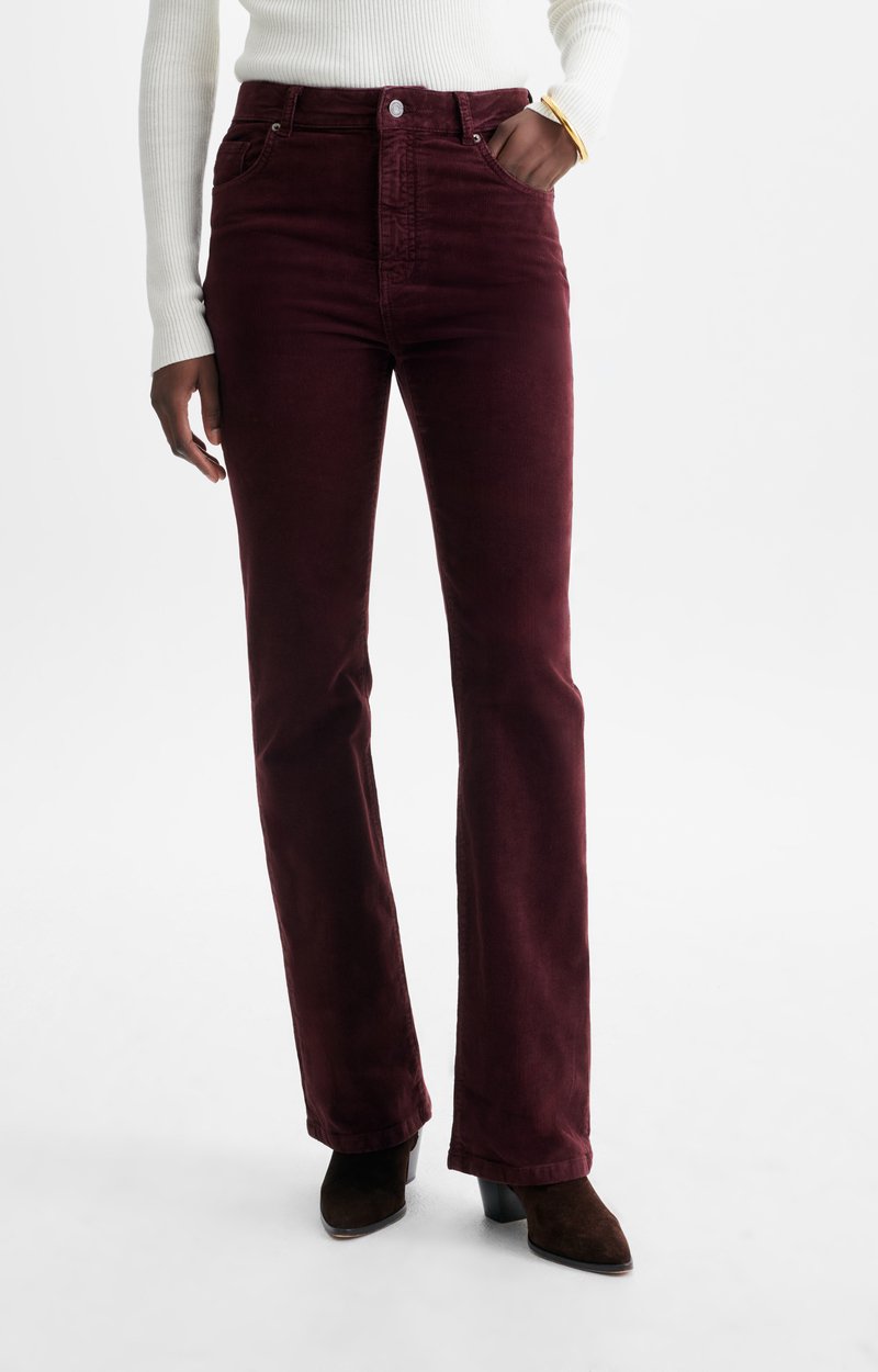 Jean Jerry Jean bootcut en velours c&ocirc;tel&eacute;, taille haute VANESSA BRUNO