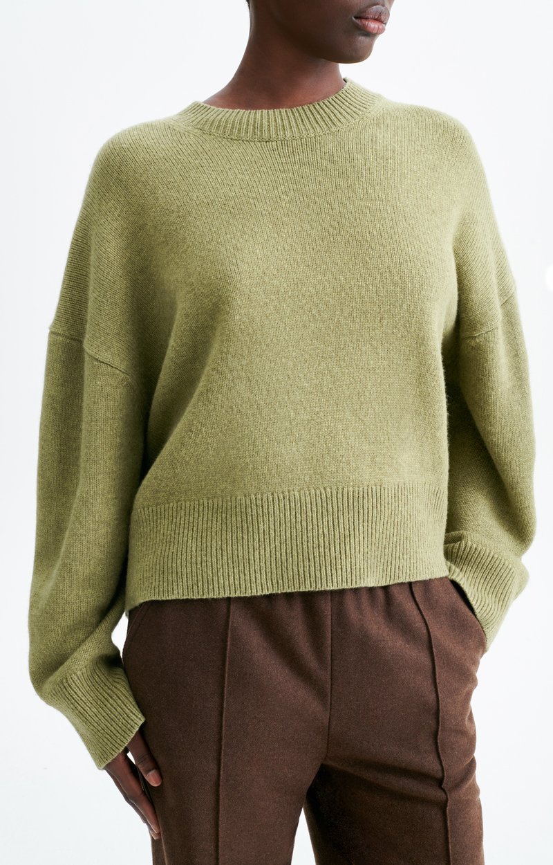 Pull Hinde Pull col rond m&eacute;rinos et yak VANESSA BRUNO