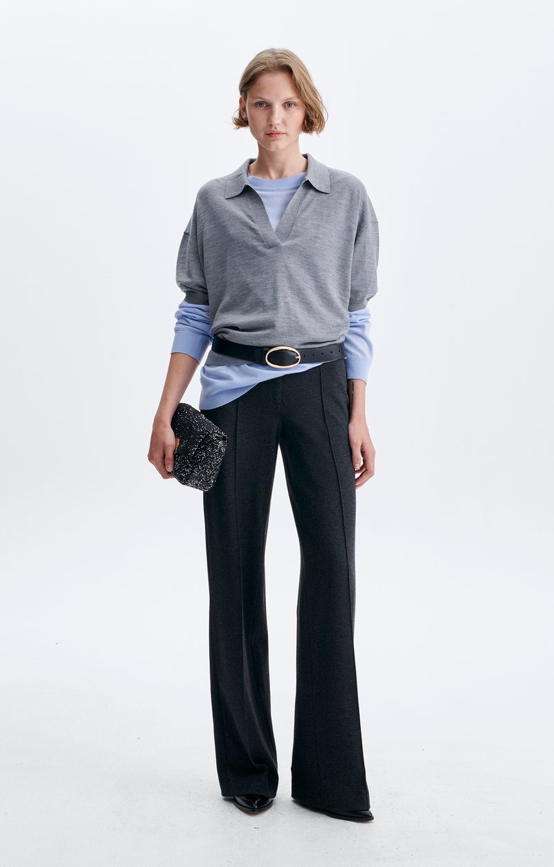 Pantalon Faru Pantalon droit &agrave; taille haute VANESSA BRUNO
