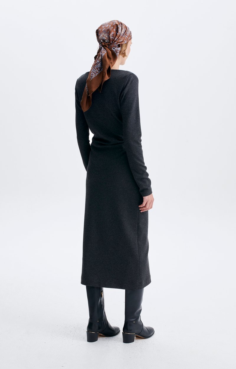 Robe Hocine Robe midi col bateau en maille VANESSA BRUNO