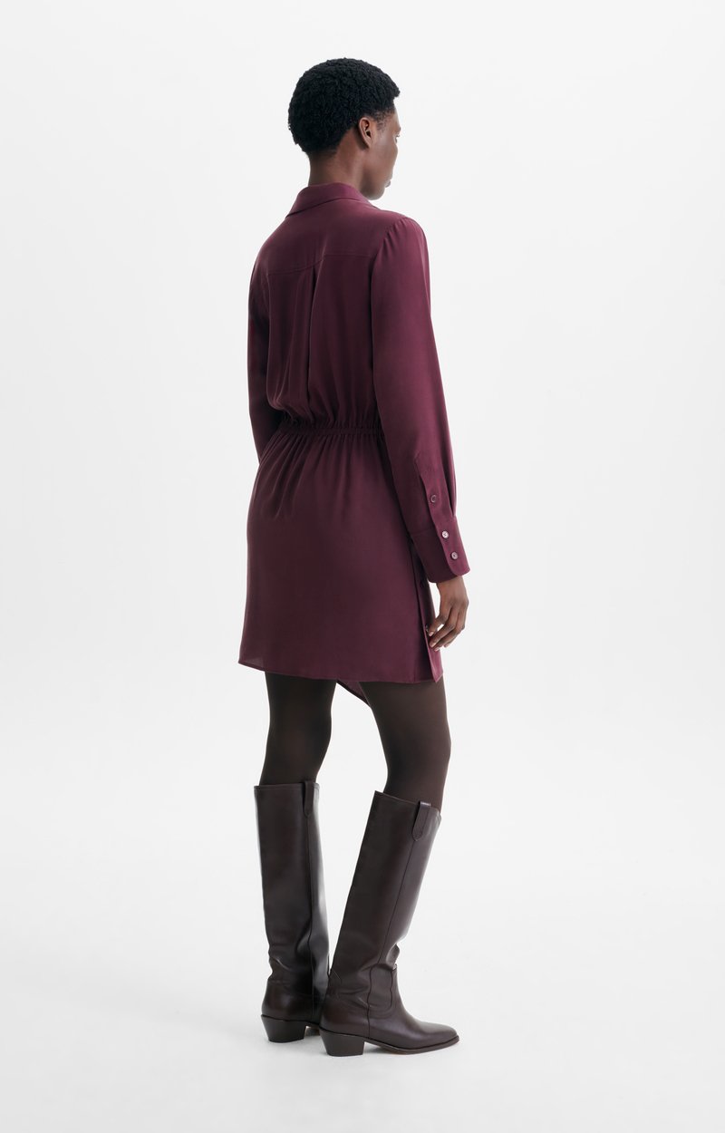 Robe Demi Robe courte en soie et viscose VANESSA BRUNO