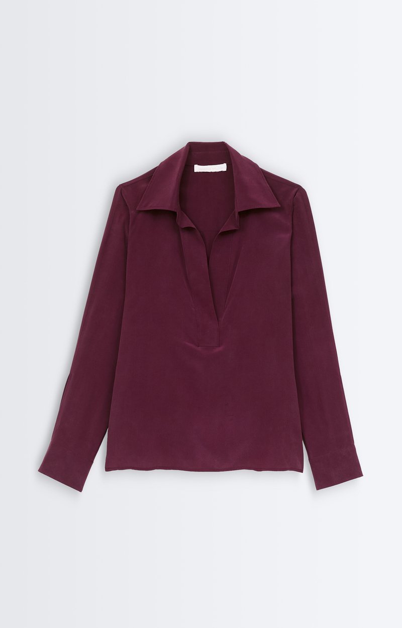Chemise Helio Chemise en soie, col chemise VANESSA BRUNO