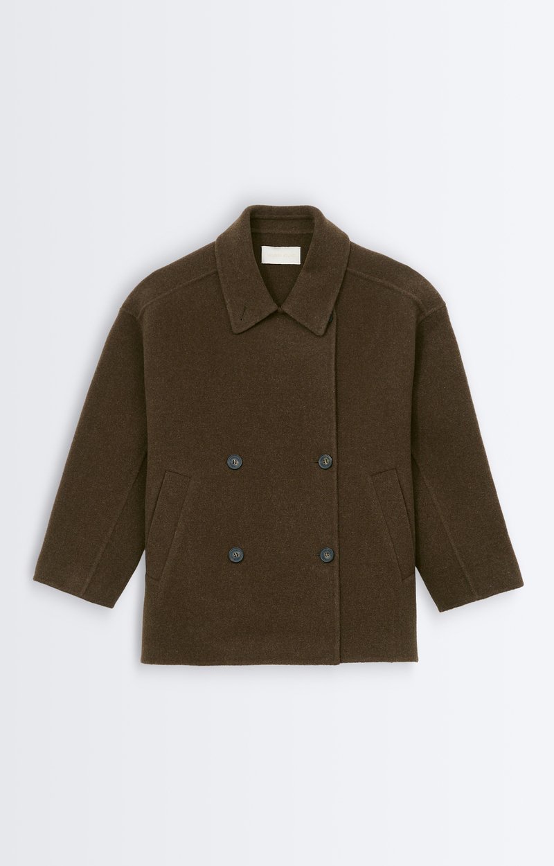 Manteau Ferman Manteau court en drap de laine, double boutonnage VANESSA BRUNO