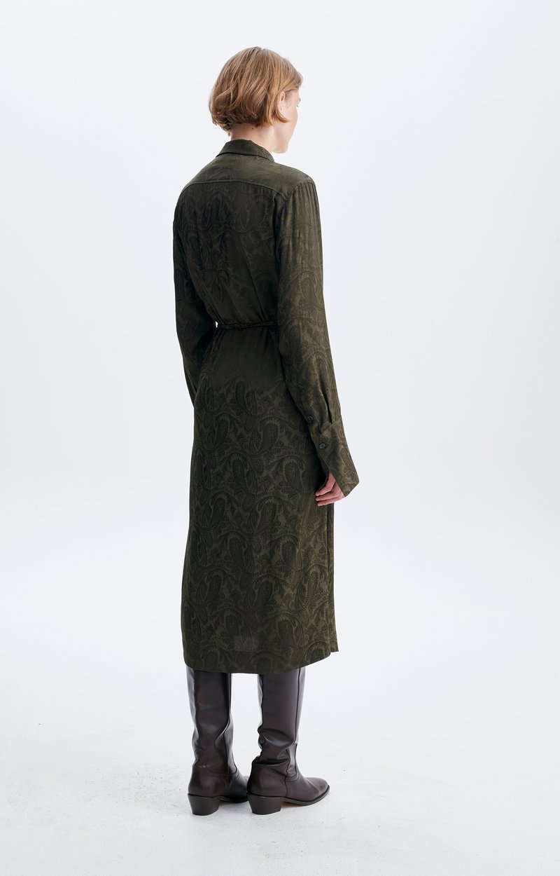 Robe Hedda Robe chemise longue en jacquard VANESSA BRUNO