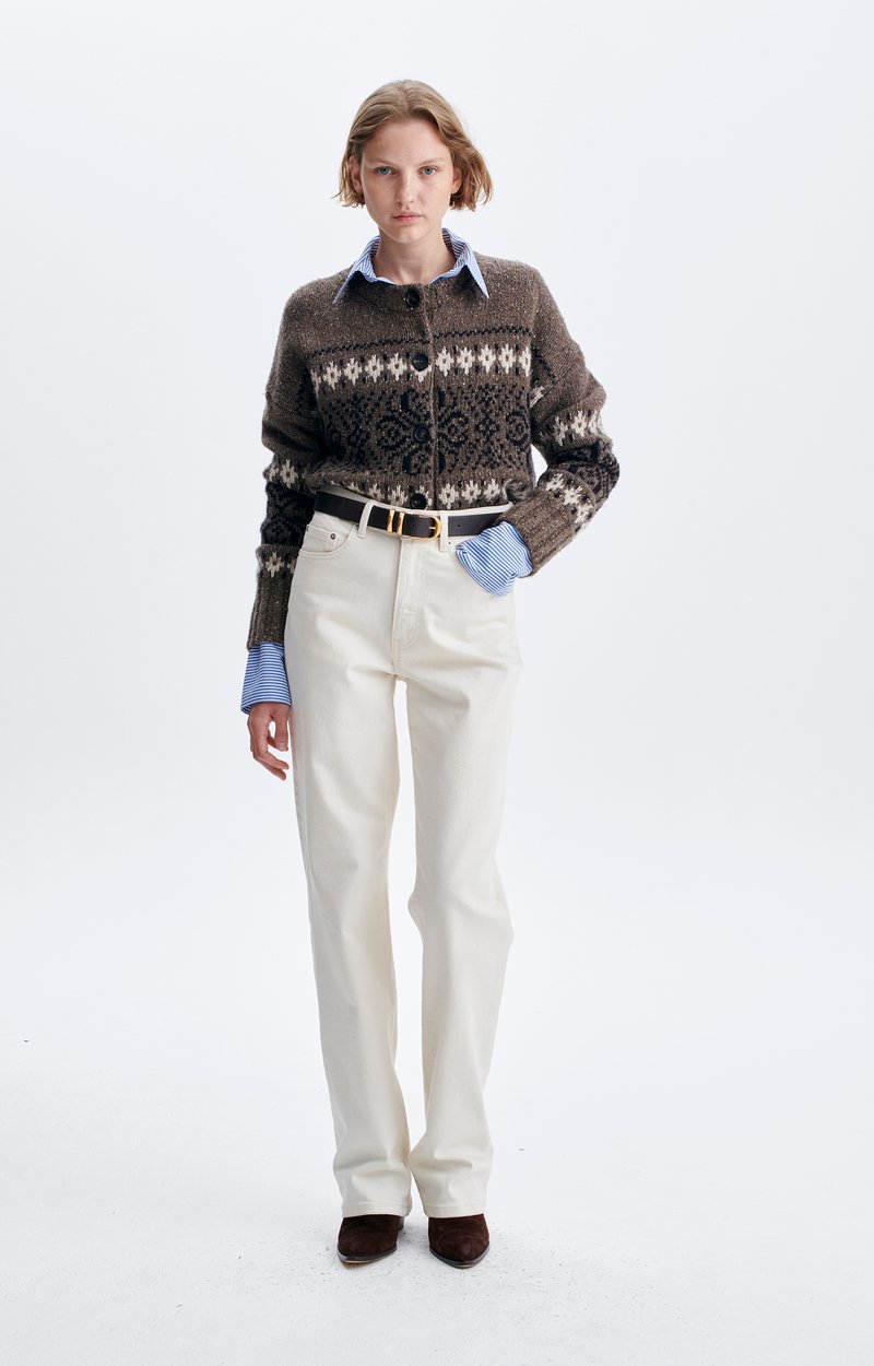 Gilet Hinata Gilet en maille jacquard VANESSA BRUNO
