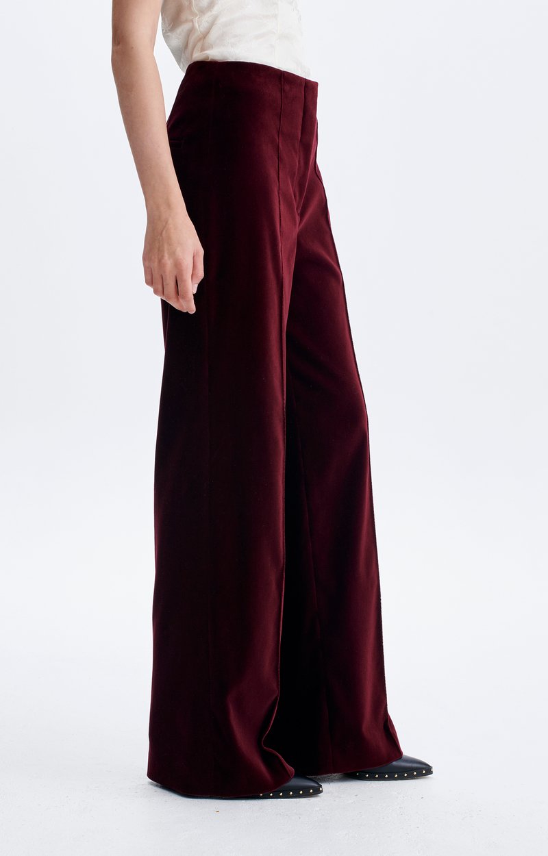 Pantalon Faru Pantalon droit en velours, taille haute VANESSA BRUNO