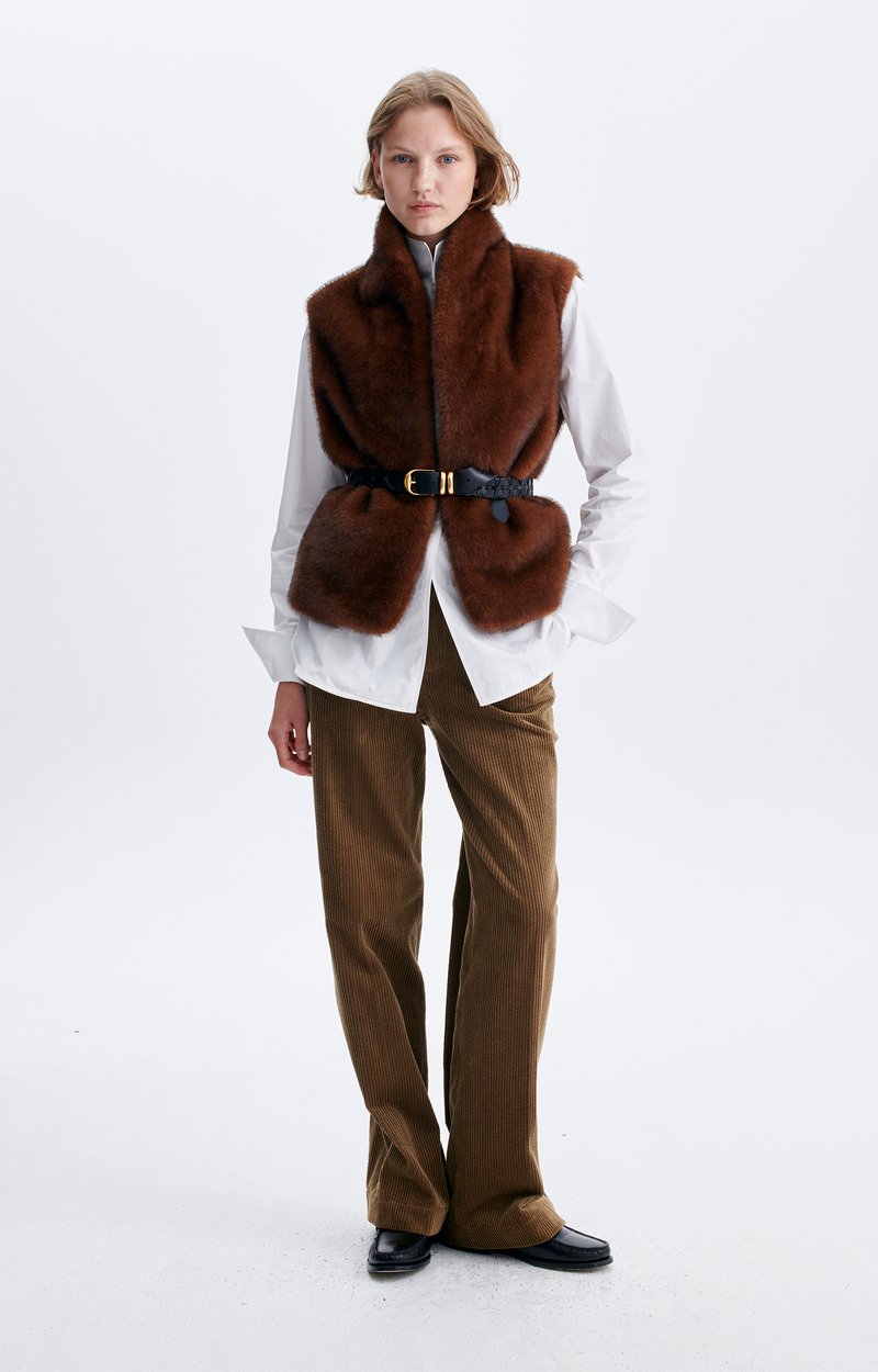 Gilet Helise Gilet sans manches en fausse fourrure VANESSA BRUNO