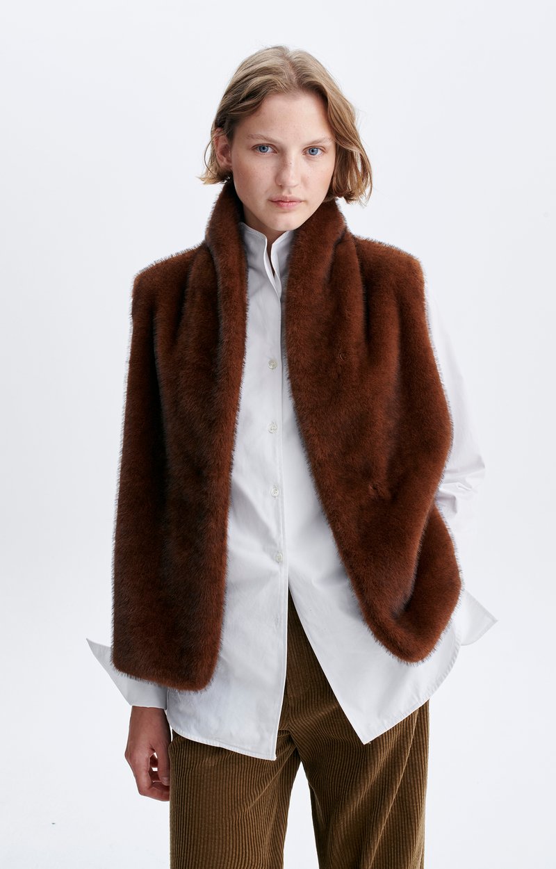 Gilet Helise Gilet sans manches en fausse fourrure VANESSA BRUNO