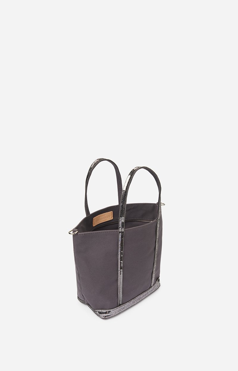 Cabas S Zipp&eacute; En Toile Port&eacute; main ou bandouli&egrave;re avec fermeture &eacute;clair VANESSA BRUNO