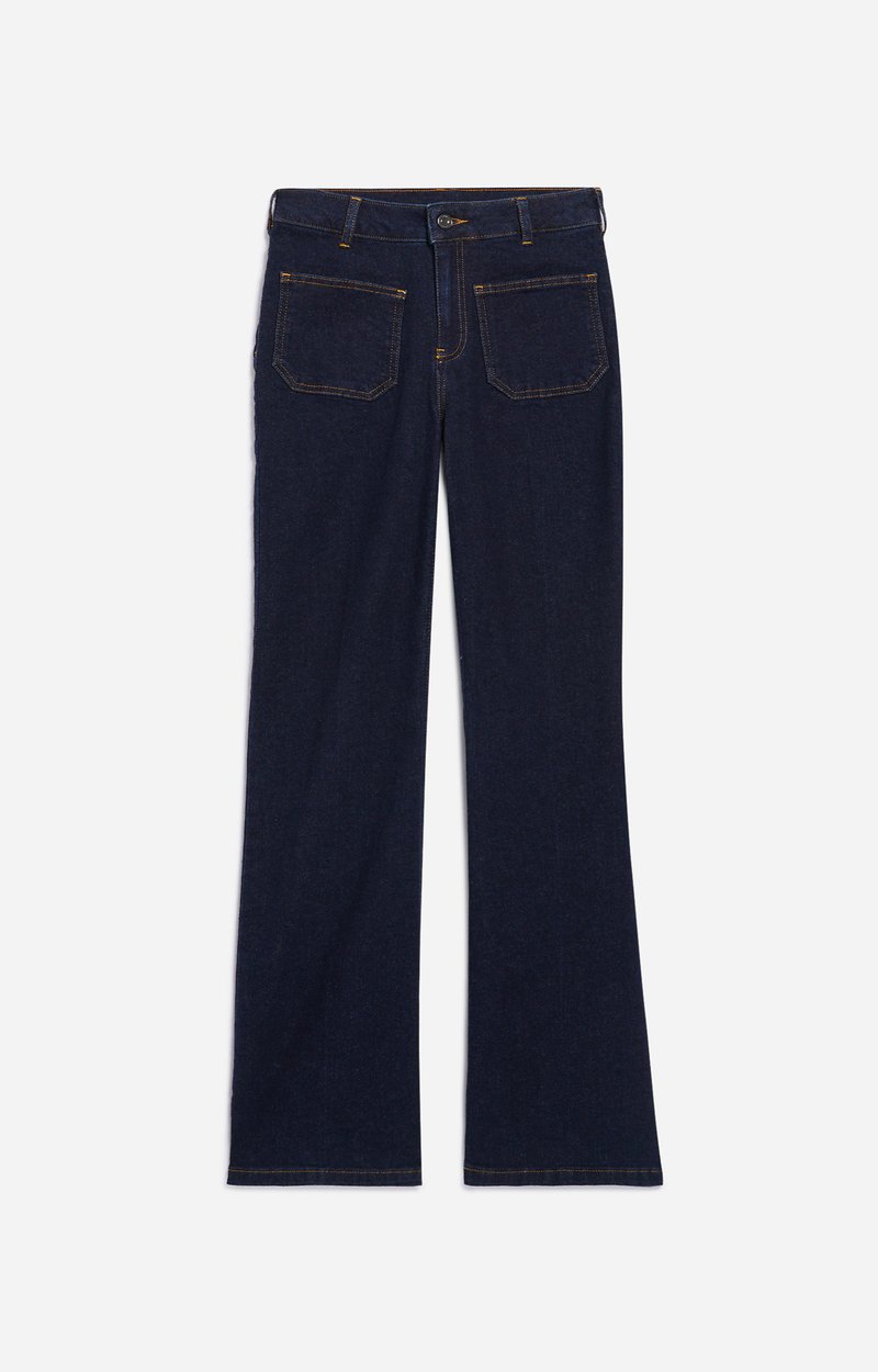 Dompay Flare Jeans High-Waisted, Flare Cut Indigo Vanessa Bruno
