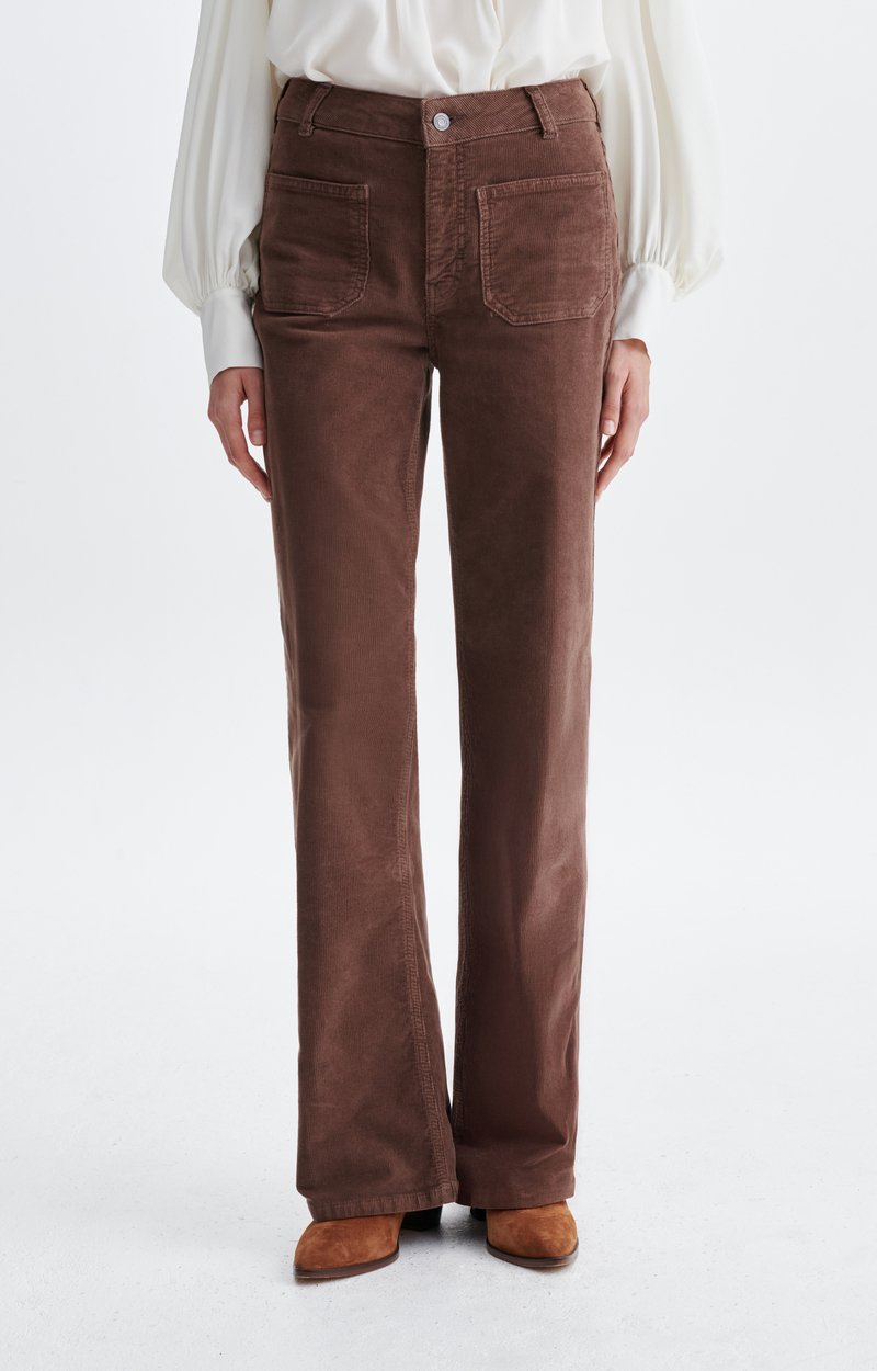 Dompay Pants In cotton Classic Brown Vanessa Bruno