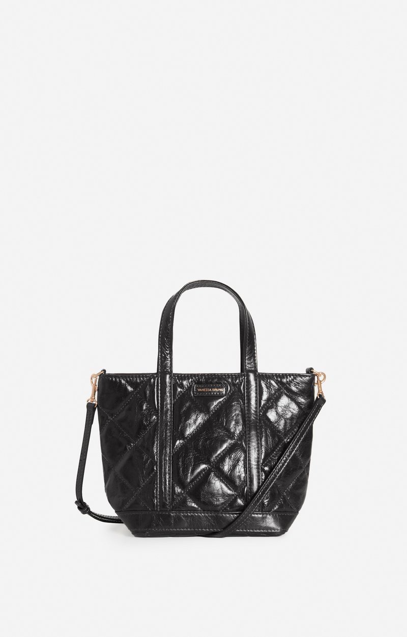 Cabas Tote Bags Crinkled Leather Tote Bags - VANESSABRUNO